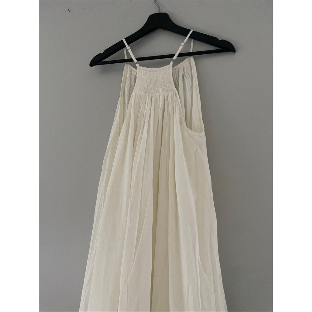 Free People Whisper White Floral Embroidered Maxi Dress OB2270872 Ivory Small - Picture 11 of 13